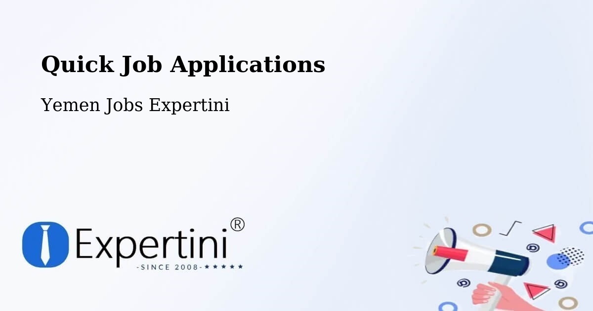 Quick Apply Feature – Radā‘ - Yemen Jobs Expertini