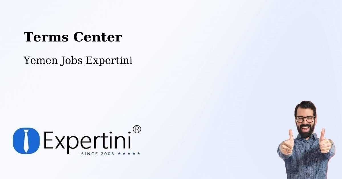 Terms of Service – Radā‘ - Yemen Jobs Expertini